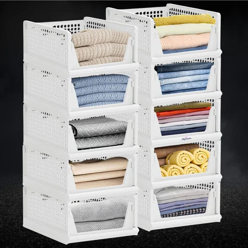 3-Piece Stackable Wardrobe Organizer Set